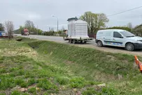 Монтаж погреба Амбар пологий 2,3*2,3м в Ярославской области д. Львы